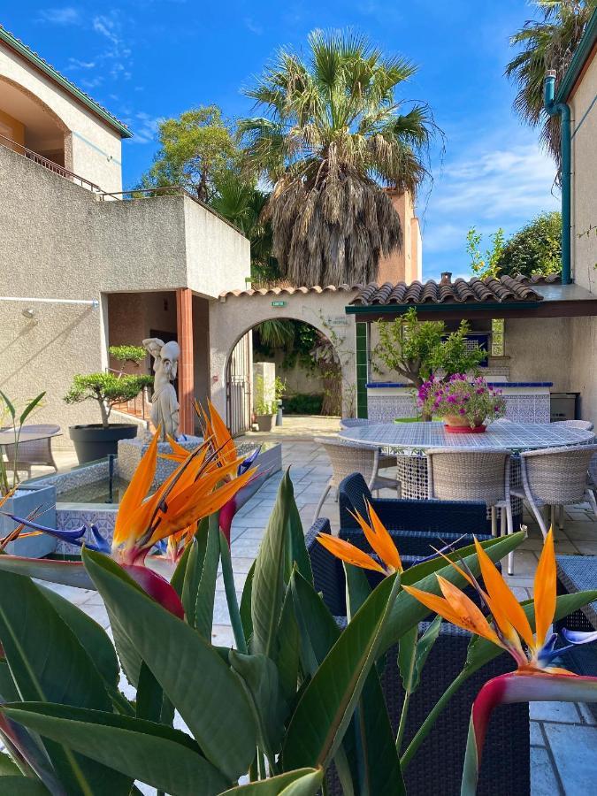 Logis Hotel Les II Mas - Perpignan Sud Cabestany Екстериор снимка