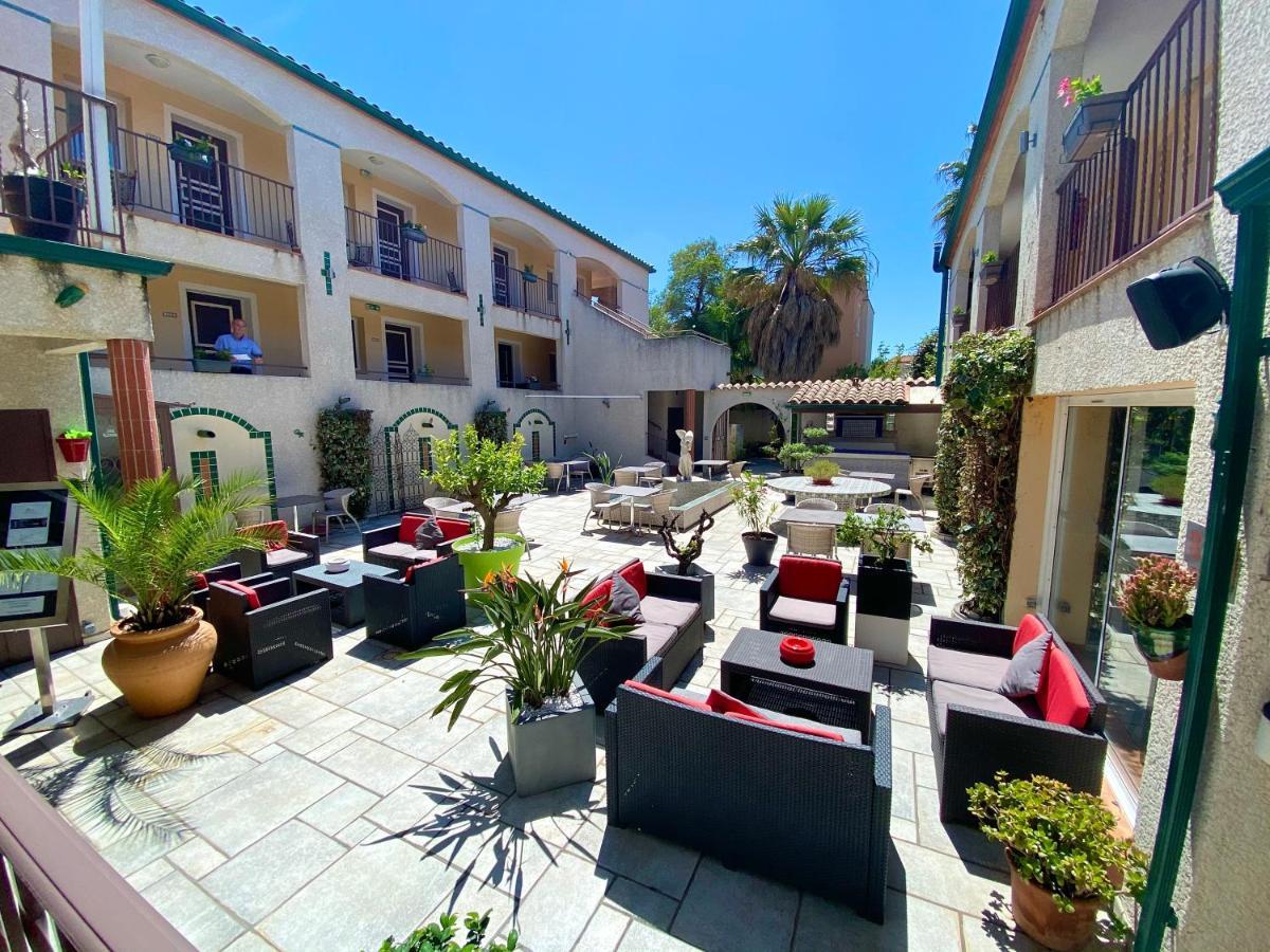 Logis Hotel Les II Mas - Perpignan Sud Cabestany Екстериор снимка