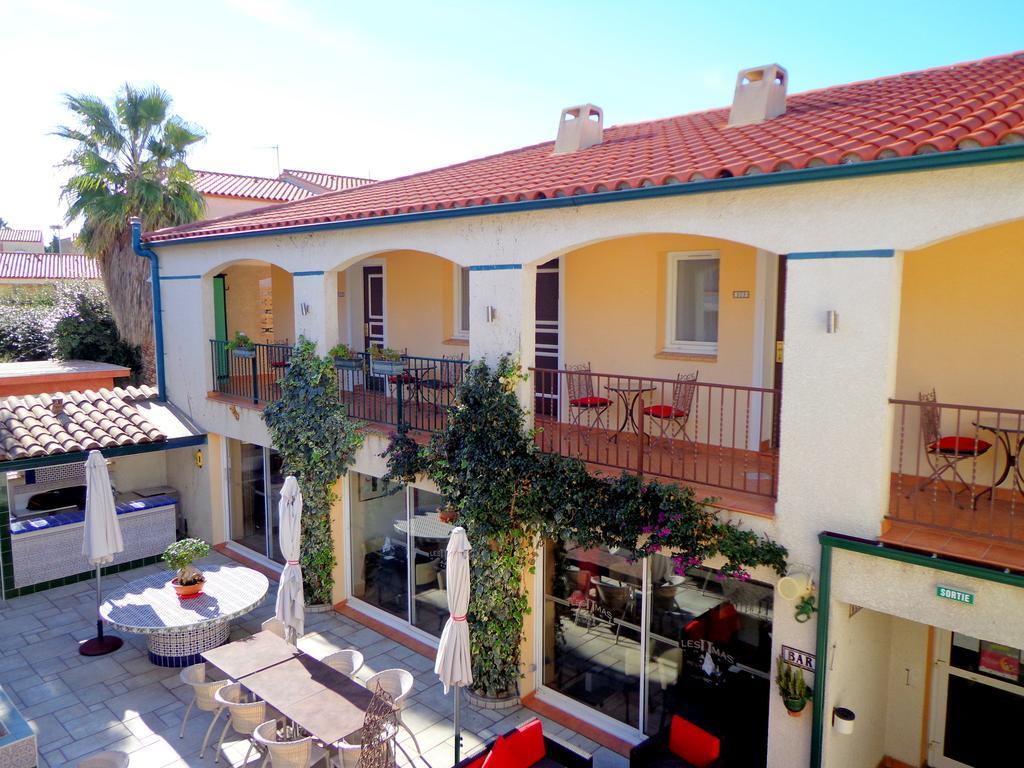 Logis Hotel Les II Mas - Perpignan Sud Cabestany Екстериор снимка