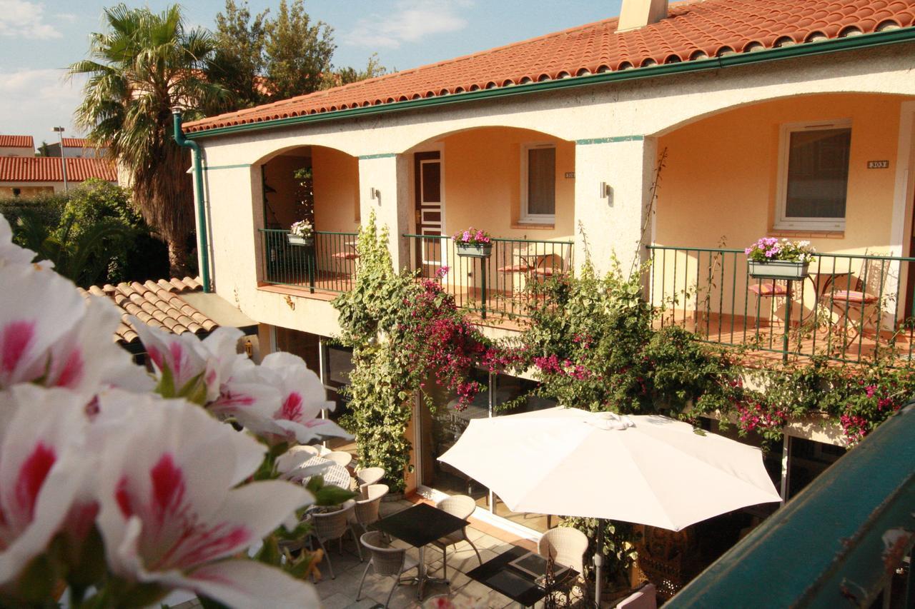 Logis Hotel Les II Mas - Perpignan Sud Cabestany Екстериор снимка