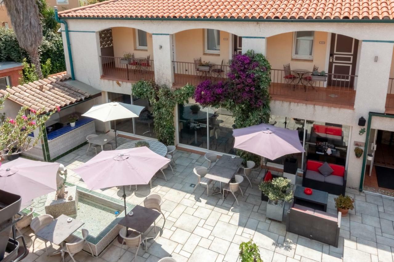 Logis Hotel Les II Mas - Perpignan Sud Cabestany Екстериор снимка