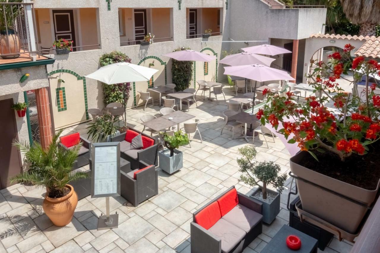 Logis Hotel Les II Mas - Perpignan Sud Cabestany Екстериор снимка